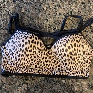 Leopard Victoria secret bra